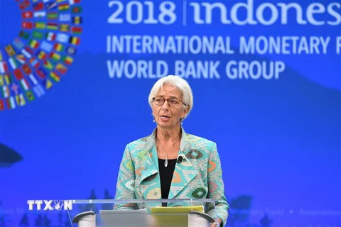 Tổng giám đốc IMF Christine Lagarde. (Nguồn: THX/TTXVN)
