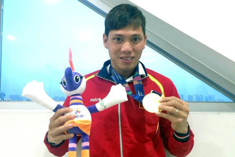 Vận động viên Võ Thanh Tùng.