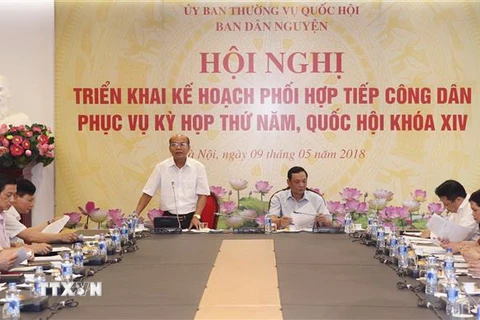 Triển khai tiếp công dân phục vụ Kỳ họp thứ 6, Quốc hội Khóa XIV