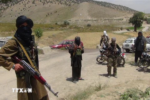 Các tay súng Taliban tại Afghanistan. (Nguồn: AFP/TTXVN) 