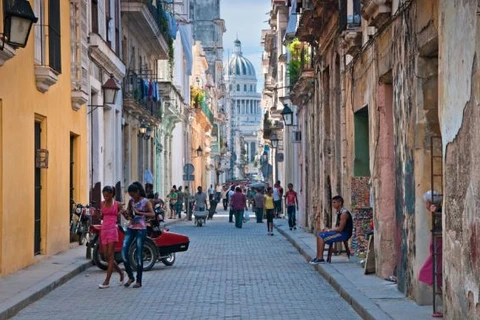 Một khu phố ở La Habana. (Nguồn: telegraph.co.uk) 