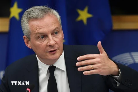 Bộ trưởng Kinh tế và Tài chính Pháp Bruno Le Maire. (Nguồn: AFP/TTXVN) 