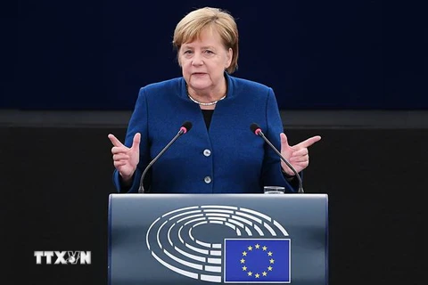 Thủ tướng Đức Angela Merkel. (Nguồn: TTXVN) 