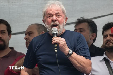 Cựu Tổng thống Brazil Luiz Inacio Lula da Silva. (Nguồn: AFP/TTXVN) 