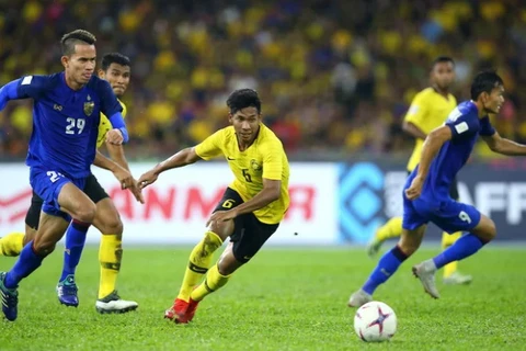 Malaysia và Thái Lan hòa nhau ở bán kết lượt đi AFF Cup 2018. (Nguồn: foxsportsasia.com)