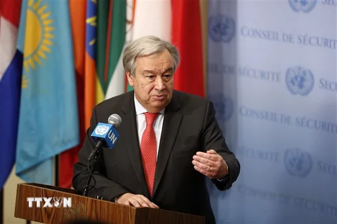 Tổng Thư ký Liên hợp quốc Antonio Guterres. (Nguồn: THX/TTXVN) 