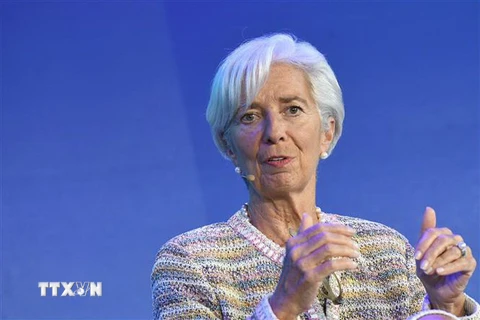 Tổng Giám đốc Quỹ Tiền tệ quốc tế (IMF) Christine Lagarde. (Nguồn: THX/TTXVN) 