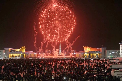 [Video] Người dân Triều Tiên hân hoan đón chào Năm mới 2019