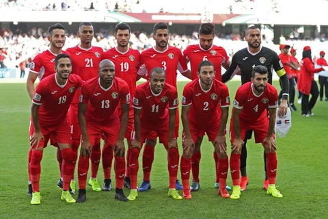 Các cầu thủ Jordan. (Nguồn: AFP) 