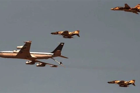 Tập trận không quân của Iran. (Nguồn: IRNA) 