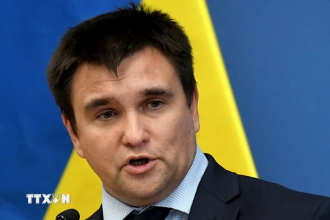 Ngoại trưởng Ukraine Pavlo Klimkin. (Nguồn: AFP/TTXVN) 