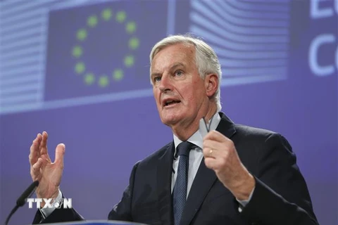 Trưởng đoàn đàm phán Brexit của EU Michel Barnier. (Nguồn: THX/TTXVN) 