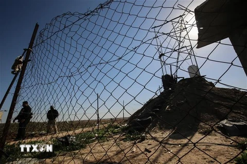 Một khu vực ở Dải Gaza. (Nguồn: AFP/TTXVN) 