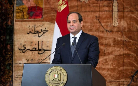 Tổng thống Ai Cập Abdel-Fattah El-Sisi. (Nguồn: Twitter) 