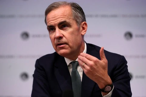 Thống đốc Ngân hàng Trung ương Anh (BoE) Mark Carney. (Nguồn: AFP/Getty Images) 