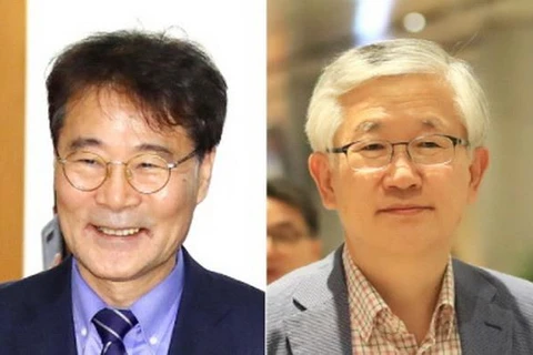 Ông Jang Ha-sung, ông Nam Gwan-pyo, ông Lee Sok-bae. (Nguồn: koreajoongangdaily.joins.com) 