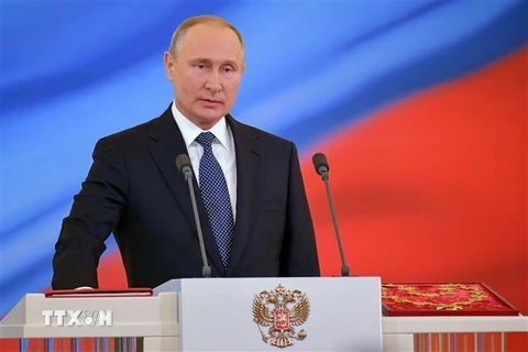 Tổng thống Nga Vladimir Putin. (Nguồn: TTXVN) 