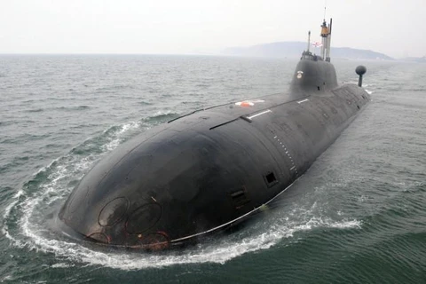 Tàu ngầm INS Chakra. (Nguồn: ibtimes.co.in) 