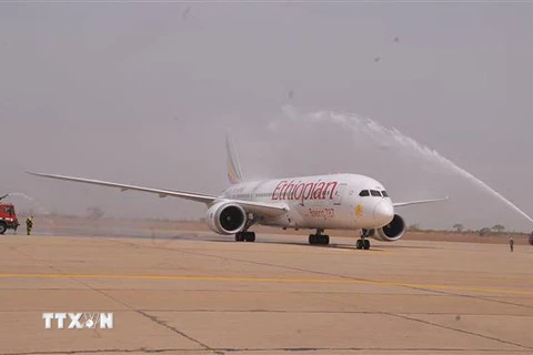 Máy bay của hãng hàng không Ethiopian Airlines. (Nguồn: AFP/TTXVN) 