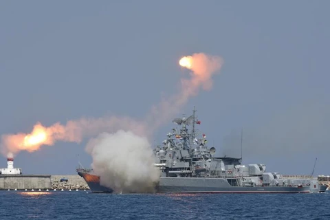 Tàu chiến của Nga ở Biển Đen. (Nguồn: Reuters) 
