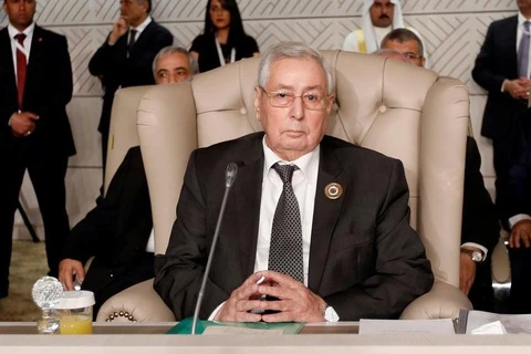 Chủ tịch Hội đồng Quốc gia (Chủ tịch Thượng viện), ông Abdelkader Bensalah. (Nguồn: africanews.com) 