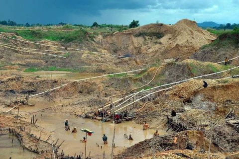 Khai thác kim cương là nghề chính của người dân ở Banjarbaru. (Nguồn: indonesiainside.id) 