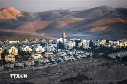 Khu định cư Maale Adumim của Israel ở Đông Jerusalem. (Nguồn: AFP/TTXVN) 