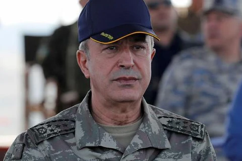 Bộ trưởng Quốc phòng Thổ Nhĩ Kỳ Hulusi Akar. (Nguồn: Reuters) 