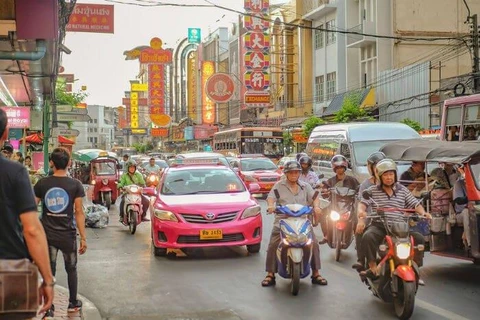Đường phố Thái Lan. (Nguồn: confused.com) 