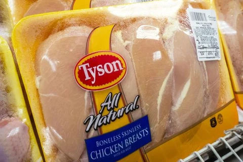 Sản phẩm thịt gà của Tyson. (Nguồn: Wall Street Journal) 