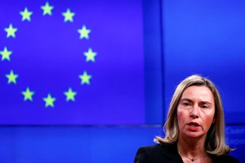 Đại diện cấp cao về chính sách an ninh và đối ngoại của Liên minh châu Âu (EU) Federica Mogherini. (Nguồn: Reuters) 