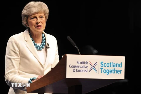 Thủ tướng Anh Theresa May. (Nguồn: AF/TTXVN 
