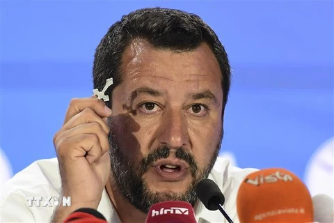 Phó Thủ tướng Italy Matteo Salvini. (Nguồn: AFP/TTXVN) 
