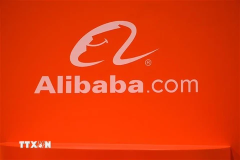 Biểu tượng của Tập đoàn Alibaba tại triển lãm hàng điện tử tiêu dùng ở Las Vegas, Nevada, Mỹ, ngày 10/1/2019. (Nguồn: AFP/TTXVN) 