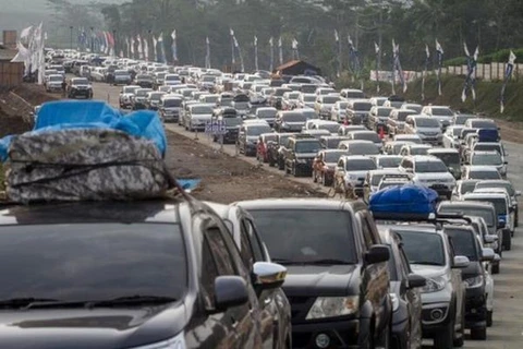 Cảnh tắc đường ở Indonesia. (Nguồn: thejakartapost.com) 