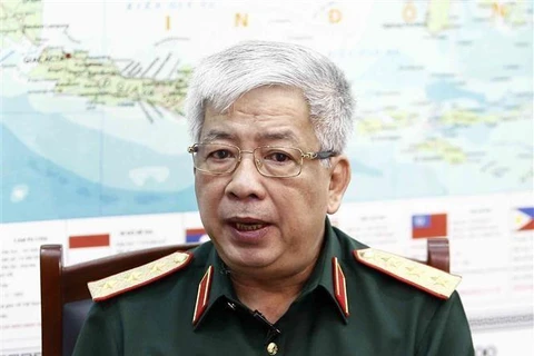 Thứ trưởng Bộ Quốc phòng Nguyễn Chí Vịnh. (Ảnh: Văn Điệp/TTXVN) 