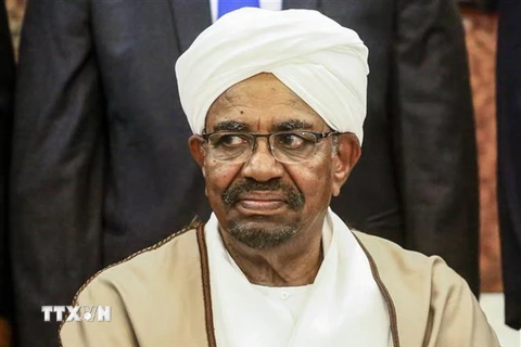 Ông Omar al-Bashir tại phiên họp nội các ở thủ đô Khartoum, Sudan ngày 14/3/2019. (Nguồn: AFP/TTXVN) 