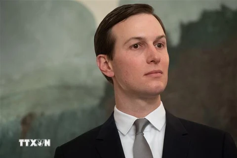 Cố vấn cấp cao Tổng thống Mỹ, Jared Kushner, người soạn thảo kế hoạch hòa bình Trung Đông. (Nguồn: AFP/TTXVN) 