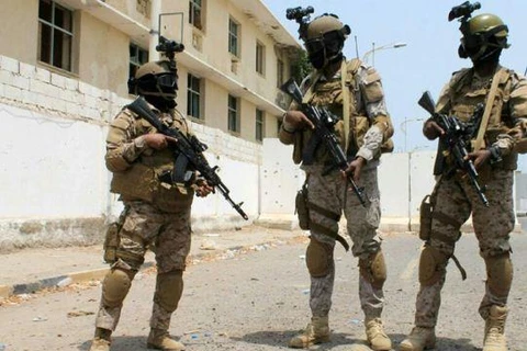Lực lượng an ninh đặc biệt của Yemen. (Nguồn: AFP) 