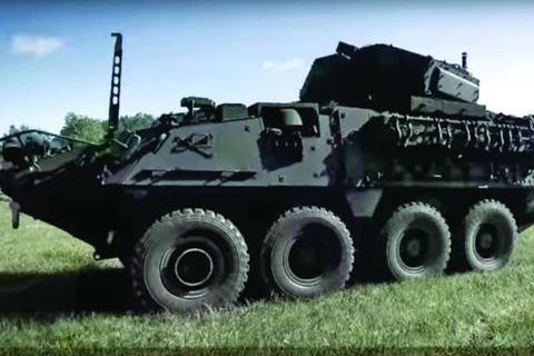 Hồi tháng 5, Quân đội Thái Lan đã đạt được thỏa thuận mua 37 xe bọc thép Stryker tân trang của Mỹ với giá 80 triệu USD. (Nguồn: bangkokpost.com) 