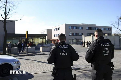 Cảnh sát Đức. (Nguồn: AFP/TTXVN) 