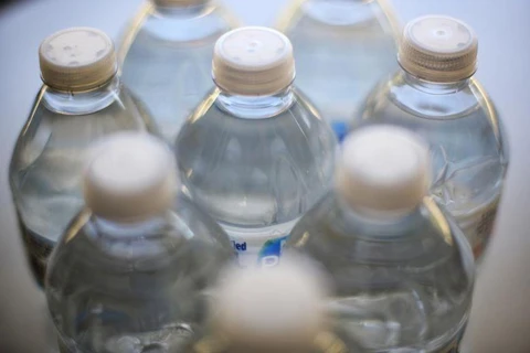 Các hành khách sẽ không thể mua các chai nước nhựa dung tích dưới 1 lít tại mọi nhà hàng tại sân bay San Francisco. (Nguồn: AP) 