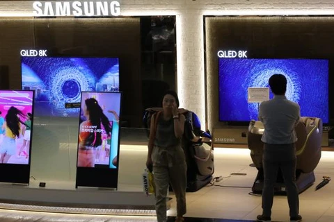 Samsung Display đang giảm sản lượng màn hình LCD tại nhà máy Asan. (Nguồn: Yonhap) 