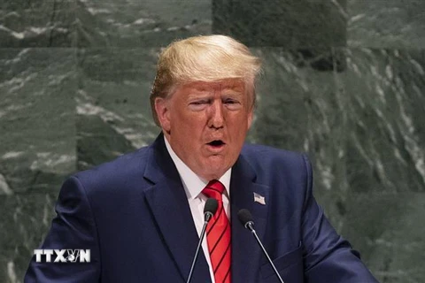 Tổng thống Donald Trump. (Nguồn: AFP/TTXVN) 