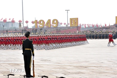 Hình ảnh Trung Quốc duyệt binh kỷ niệm 70 năm Quốc khánh