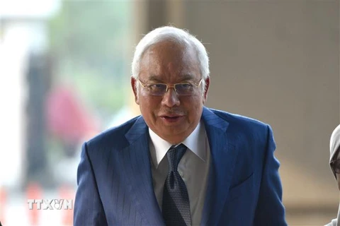 Cựu Thủ tướng Malaysia Najib Razak. (Nguồn: THX/TTXVN) 