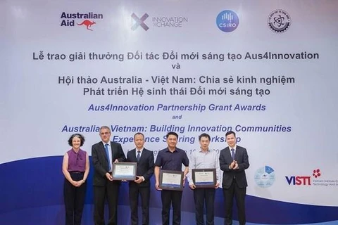 Trao giải thưởng Đối tác Đổi mới sáng tạo Aus4Innovation