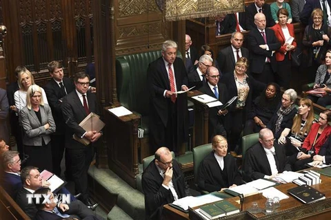 Một cuộc họp của Quốc hội Anh ở London. (Nguồn:THX/TTXVN) 