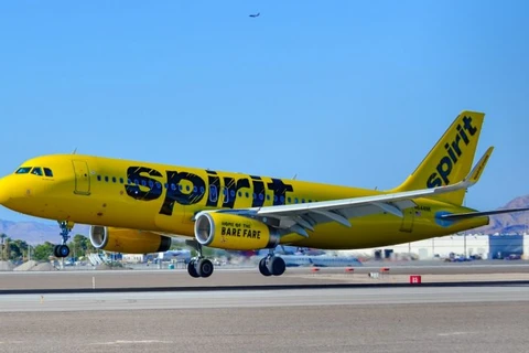 Một chiếc máy bay của Spirit Airlines. (Nguồn: simpleflying.com) 