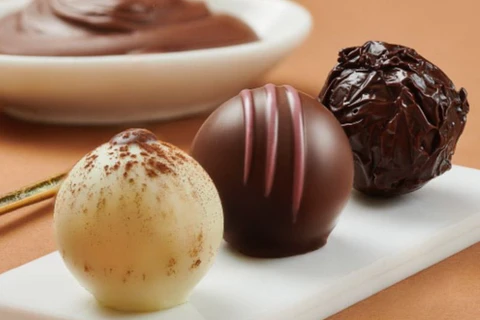 Bộ ba viên chocolate đắt nhất thế giới. (Nguồn: indiantelevision.com) 